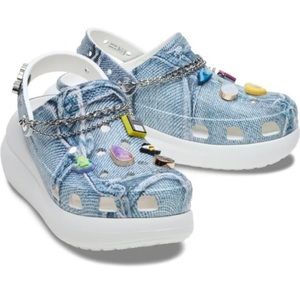 SZA x Crocs clog denim womens size